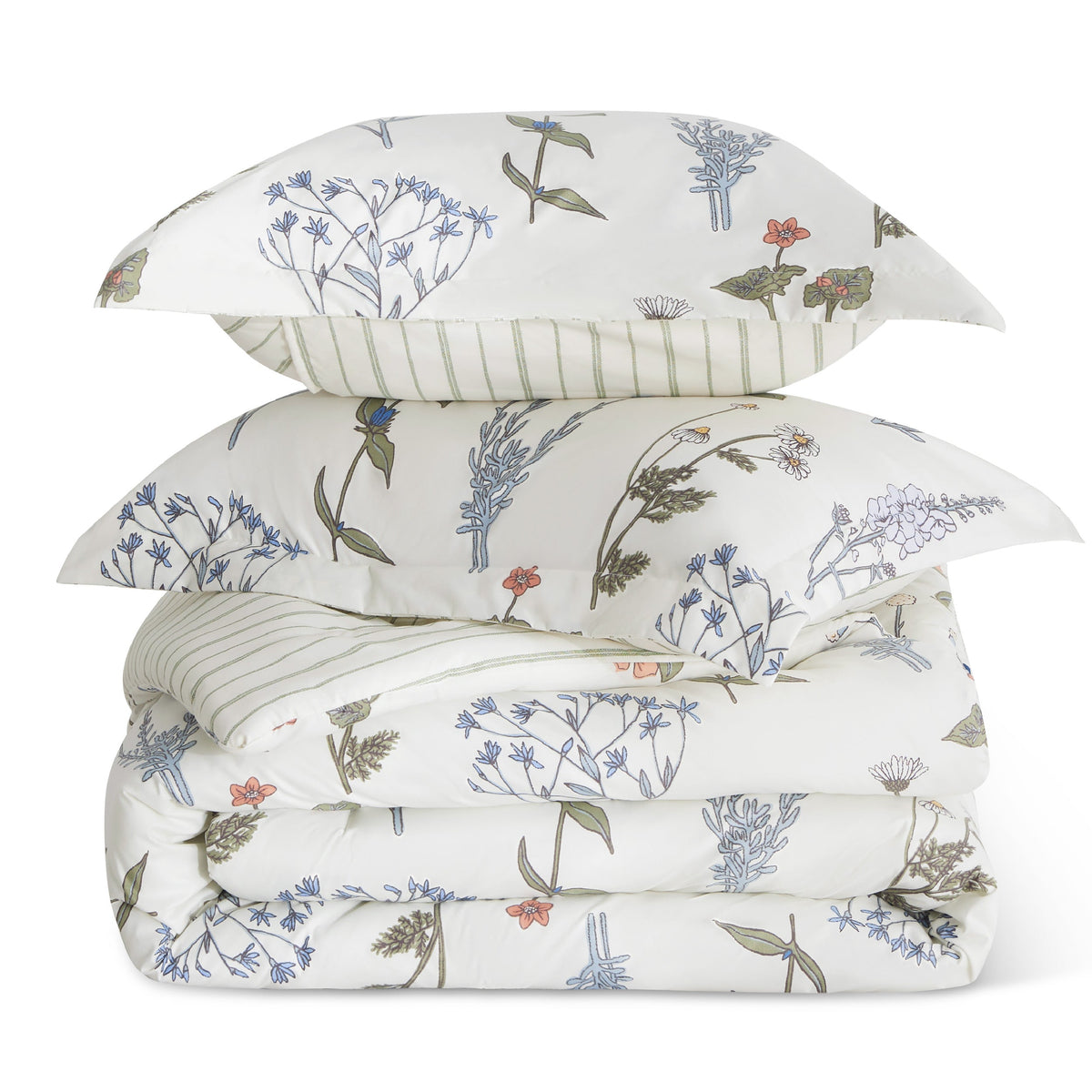 Retro Botanical Comforter Set - product view 1