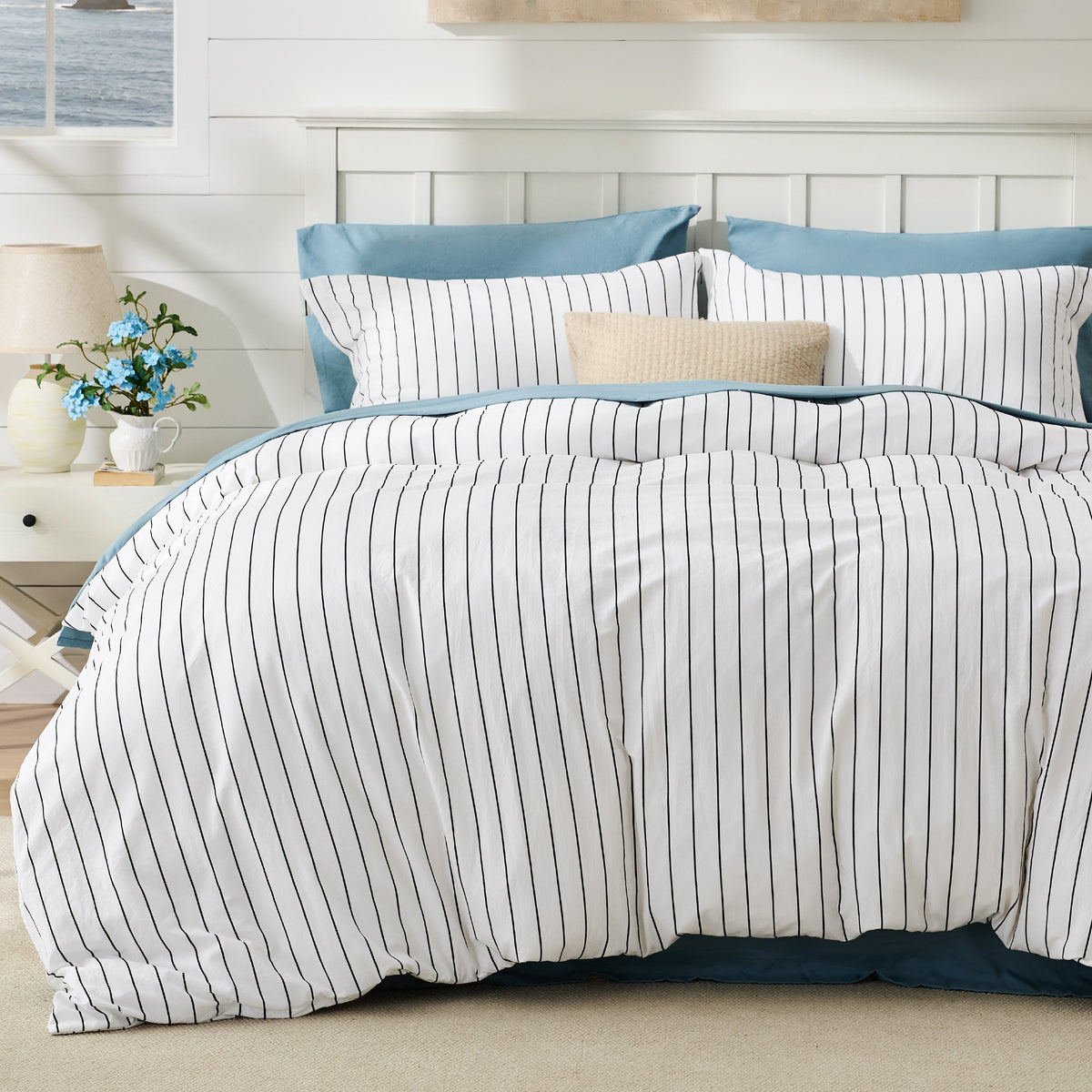 Timeless Striped Duvet Cover Set - product view 1