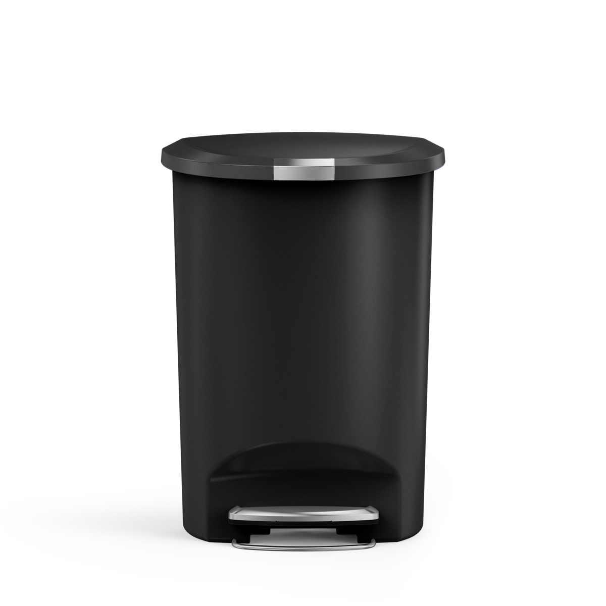 50L Semi-Round Hybrid Step Can - product view 1