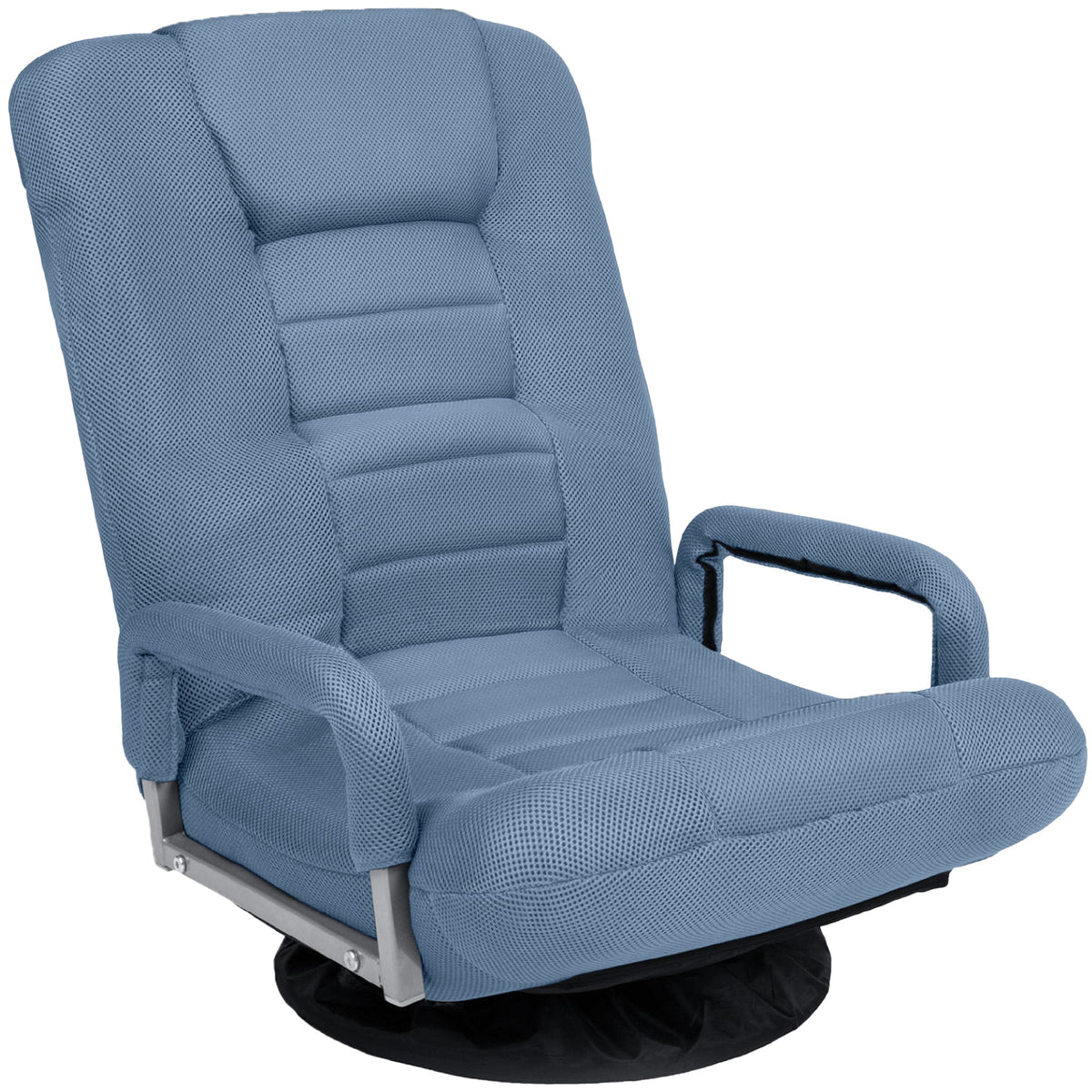 Gaming Floor Chair w/ 360-Degree Swivel, Armrest, Adjustable Backrest - product view 1