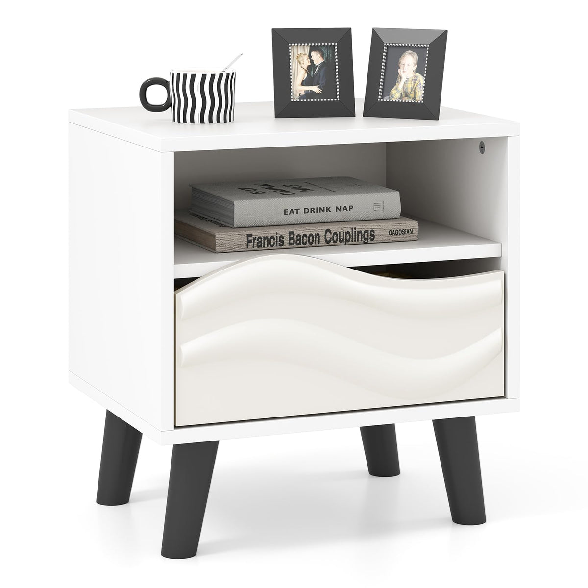 Mid Century Modern Nightstand - product view 1