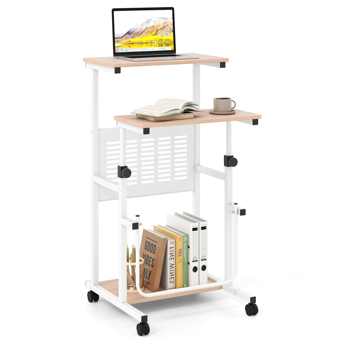 Small Standing Desk for School Lecture Home Office - product view 1