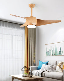 52" Downrod Ceiling Fans with Remote Control and LED Lights - product view 5