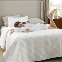 Cotton Checkered Quilted Set - product view 6