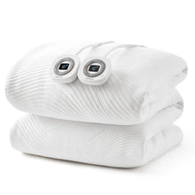 Luxury Jacquard Heated Mattress Pad - product view 2