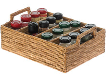 La Jolla Rattan Flatware Tray - product view 5
