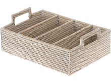La Jolla Rattan Flatware Tray - product view 7