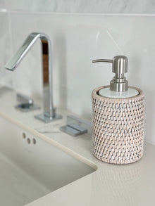 La Jolla Rattan Liquid Soap Dispenser - product view 8