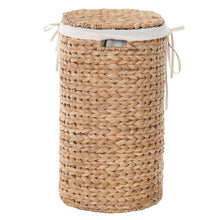 Oval Seagrass Laundry Sorter Hamper w/Liner, Natural - product view 8
