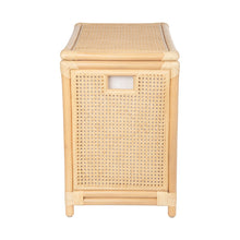 Rectangular Rattan Cane Clothes Hamper and Laundry Basket with Removable Liner & Lid, 2 Loads - product view 8