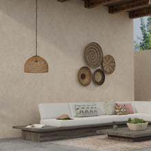 Luhu Open Weave All Weather Cane Rib Outdoor Dome Pendant Lamp - product view 2