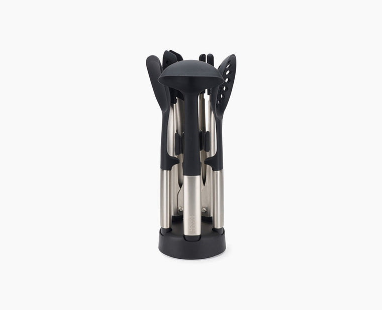 Elevate™ Fusion 5-piece Stainless-steel Utensil Set with Compact Stand - product view 1