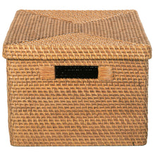 Loma Rectangular Rattan Storage Box and Decorative Storage Basket - product view 5