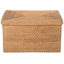 Loma Rectangular Rattan Storage Box and Decorative Storage Basket - product view 6
