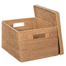 Loma Rectangular Rattan Storage Box and Decorative Storage Basket - product view 8