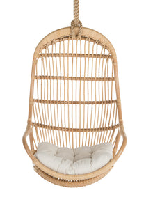 Hanging Rattan Swing Chair with Seat Cushion - product view 3