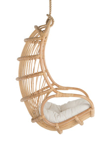 Hanging Rattan Swing Chair with Seat Cushion - product view 5