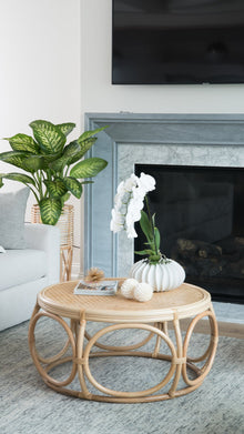 Busan Rattan Coffee Table, Natural Color - product view 2