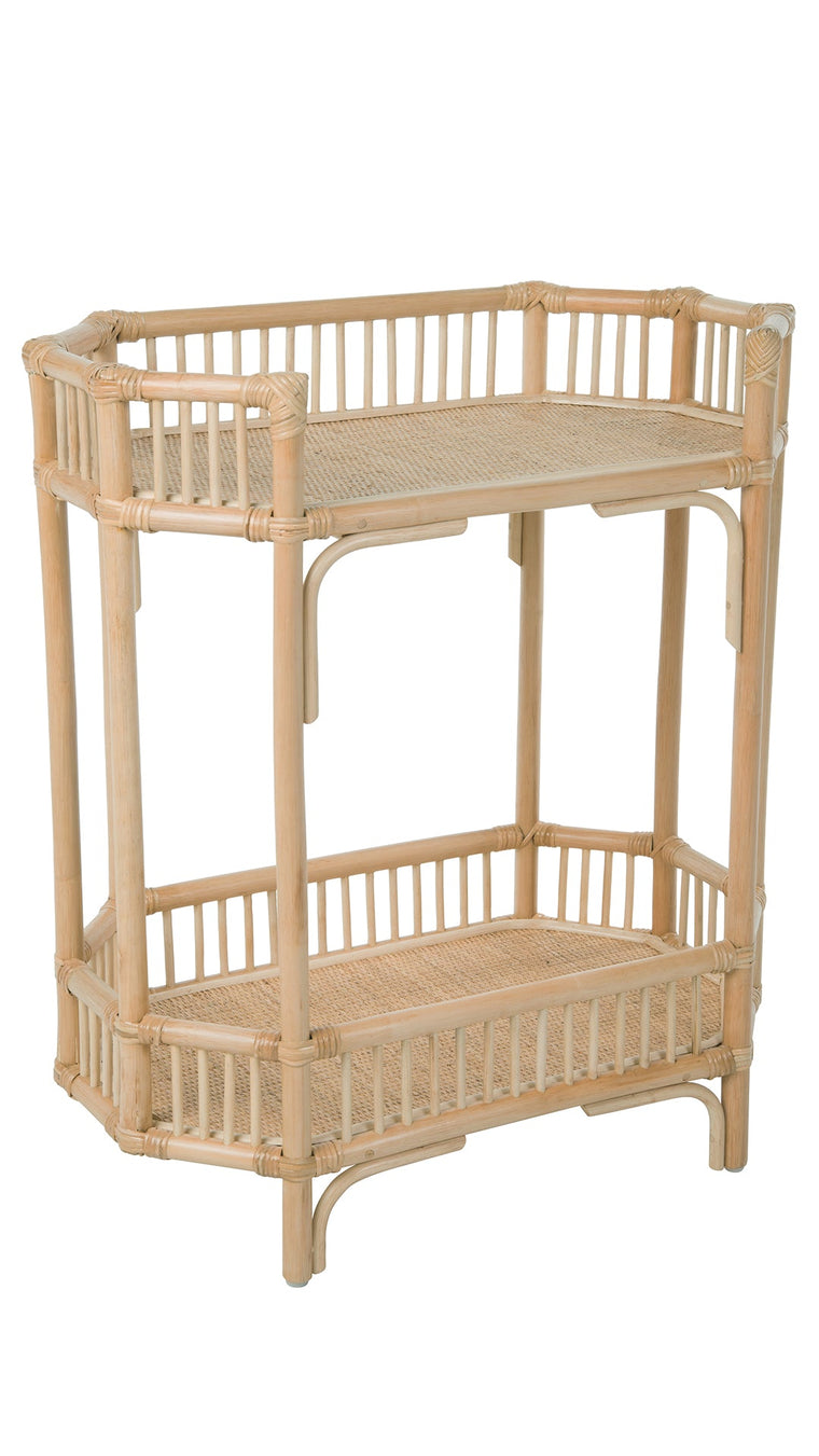 Rattan Manhattan 2-Tier Console Table - product view 1