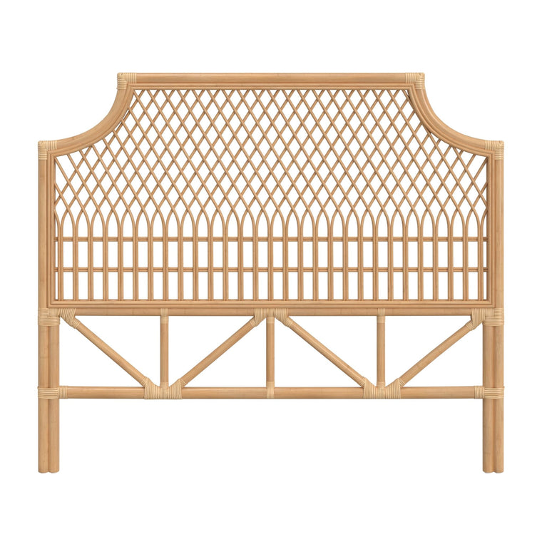 Nias Classic Rattan Headboard , Natural - product view 1