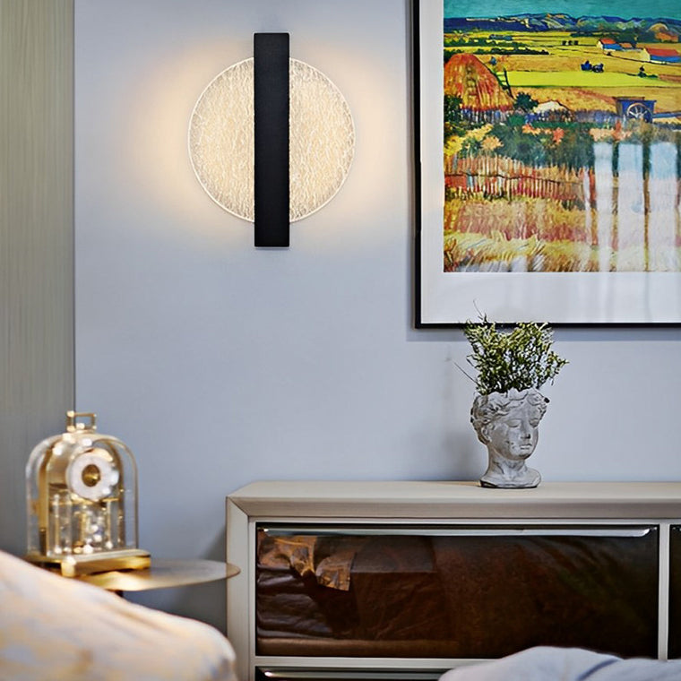Round Square Semicircle Creative LED Nordic Bedside Wall Lamps Wall Lights - product view 1