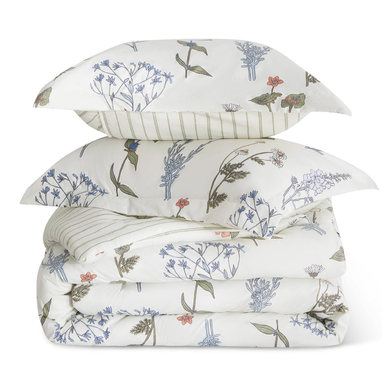 Retro Botanical Comforter Set - product view 1