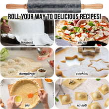 17-Inch Marble Rolling Pin With Stand - product view 8