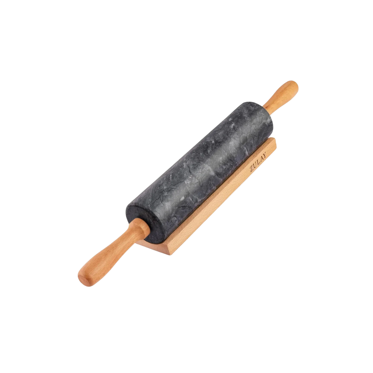 17-Inch Marble Rolling Pin With Stand - product view 1