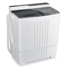 Compact Mini Laundry Washer for Apartment and Home (White & Gray) - product view 1