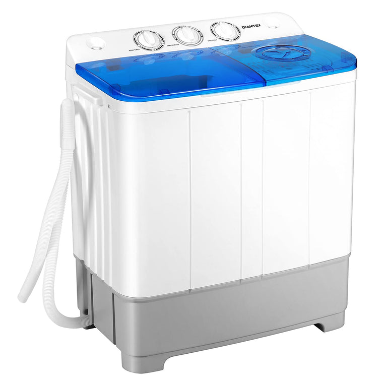 Dorm Apartment Semi-Automatic Twin Tub Mini Washer - product view 1