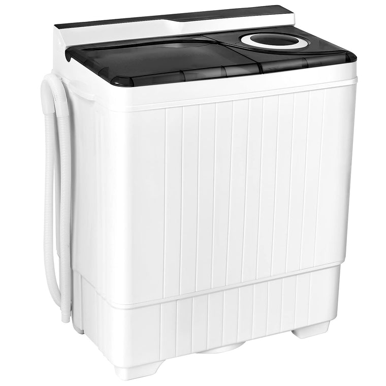 26 Pound Portable Semi-automatic Washing Machine with Built-in Drain Pump - product view 1