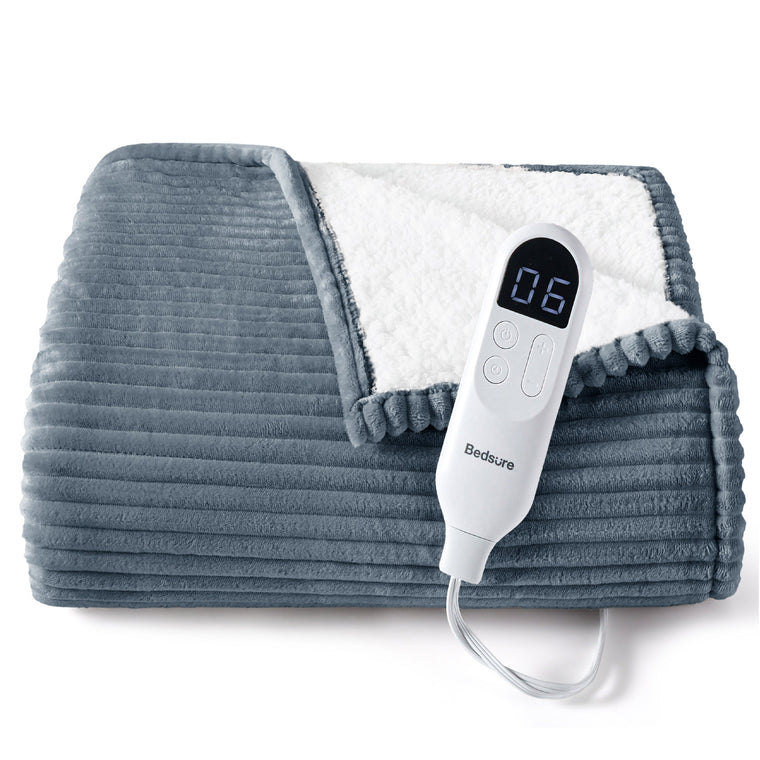 Ribbed Heated Blanket - product view 1