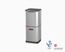 Totem Compact 40L Stainless-steel Waste & Recycling Trash Can - product view 4