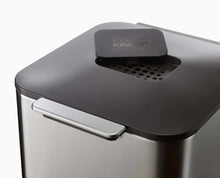Totem Compact 40L Stainless-steel Waste & Recycling Trash Can - product view 6