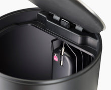 Arc™ 10L Easy-push Matt Black Pedal Trash Can Starter Set - product view 7