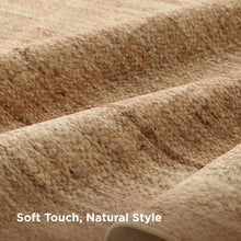 Faux Cashmere Print Jute-Look Area Rug - product view 2