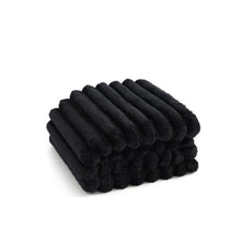 Luxplush Striped Blanket