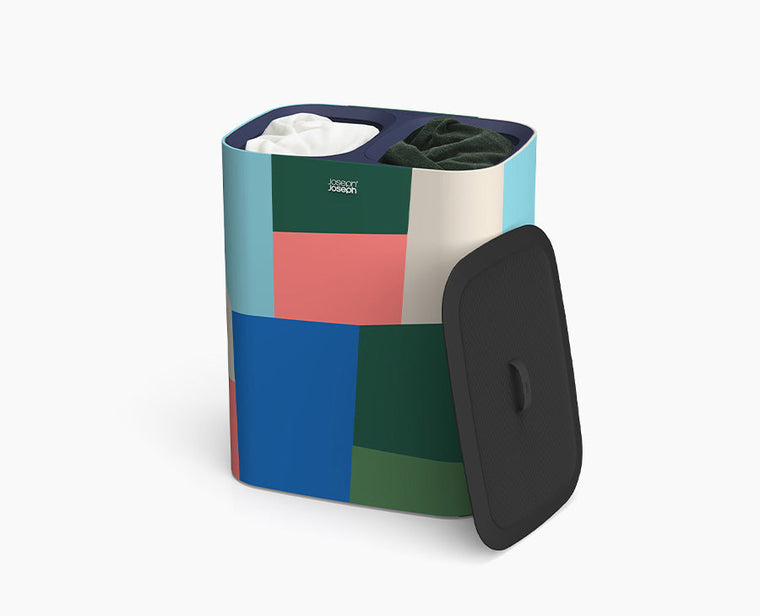 Tota Twin 90L Laundry Separation Basket x Jonathan Lawes - product view 1