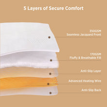 Luxury Jacquard Heated Mattress Pad - product view 8