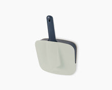 CleanStore Blue Wall-mounted Dustpan & Brush - product view 1