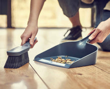 CleanStore Blue Wall-mounted Dustpan & Brush - product view 4