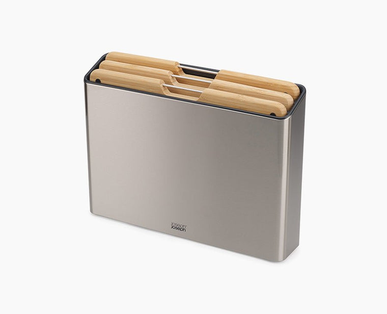 Folio™ Steel Bamboo 3-piece Chopping Board Set - product view 1