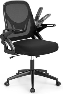 Ergonomic Desk Chair with Flip-up Arms & Lumbar Support