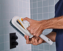 CleanTech™ 2-in-1 Tile Scrubber Tool with Extension Pole - product view 2