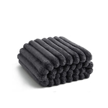 Luxplush Striped Blanket