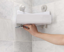 EasyStore™ 2-piece White Corner Shower Shelf Set - product view 5