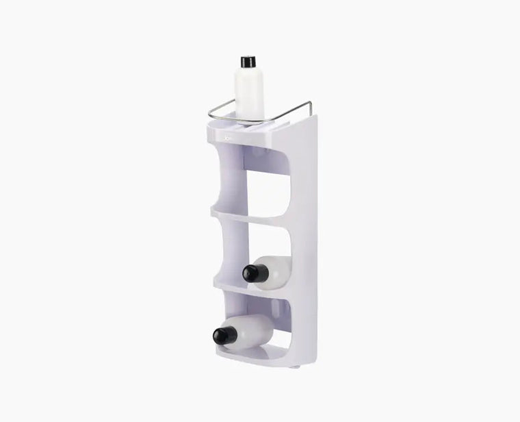 Capsule™ 4-tier White Shower Shelf - product view 1