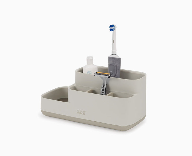 EasyStore™ Matt Ecru Bathroom Storage Caddy - product view 1