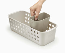 EasyStore™ Slimline Ecru Bathroom Storage Basket - product view 4
