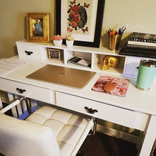 Writing Desk with 4 Drawer Computer Study Table - product view 2